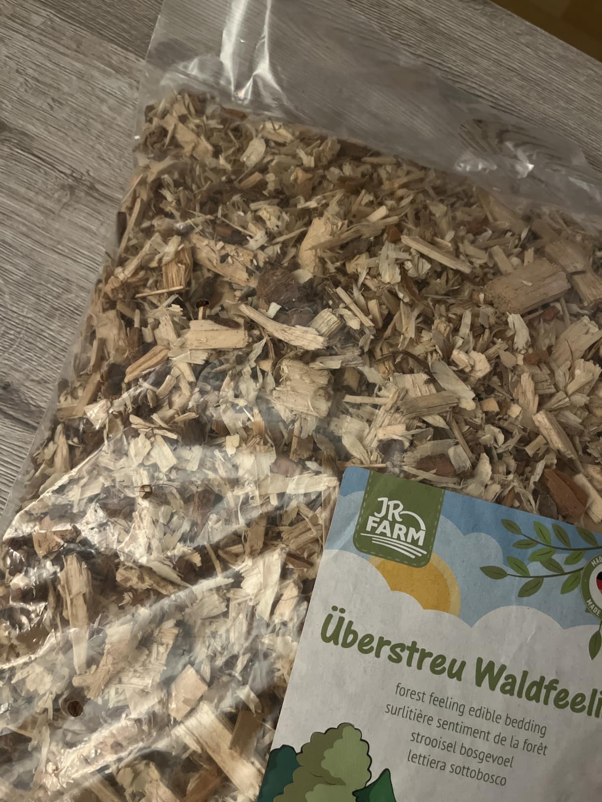 Endlich naturnahes Gehege