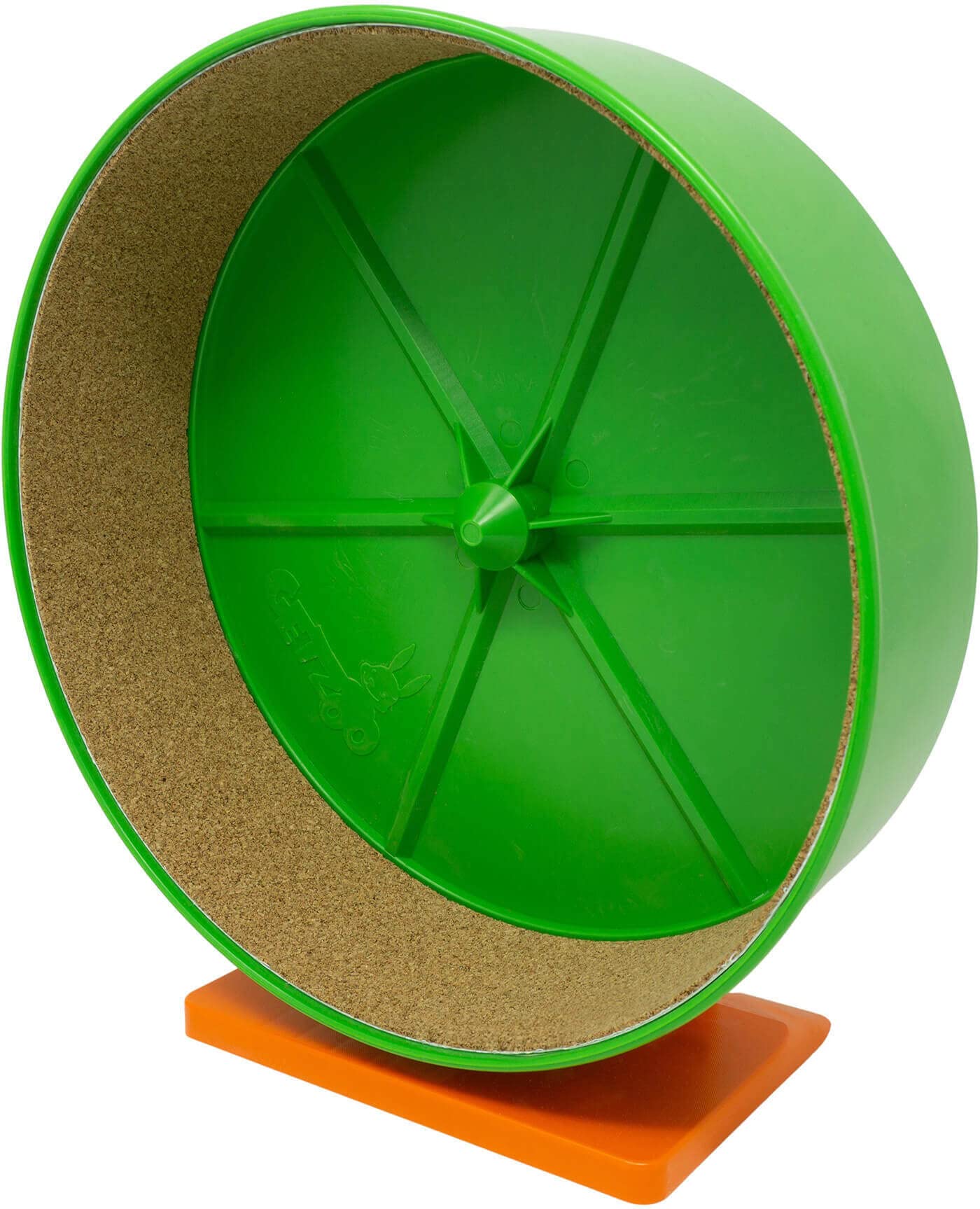 getzoo-kunststofflaufrad-27-cm-bl-tenrosa-mit-korkeinlage-f-r-zwerghamster image 3