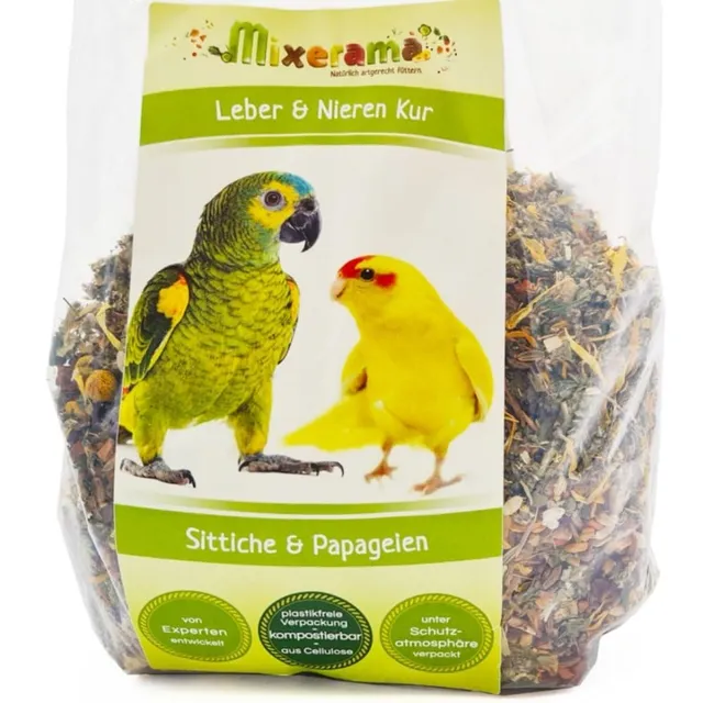mixerama-leber-nieren-kur-500-g-erg-nzungsfutter-f-r-papagei-und-sittich image 1