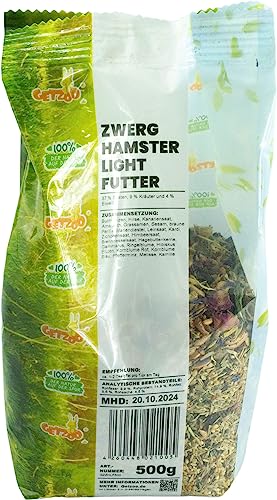 getzoo-zwerghamster-lightfutter-500-g-diabetesfreundlich image 7