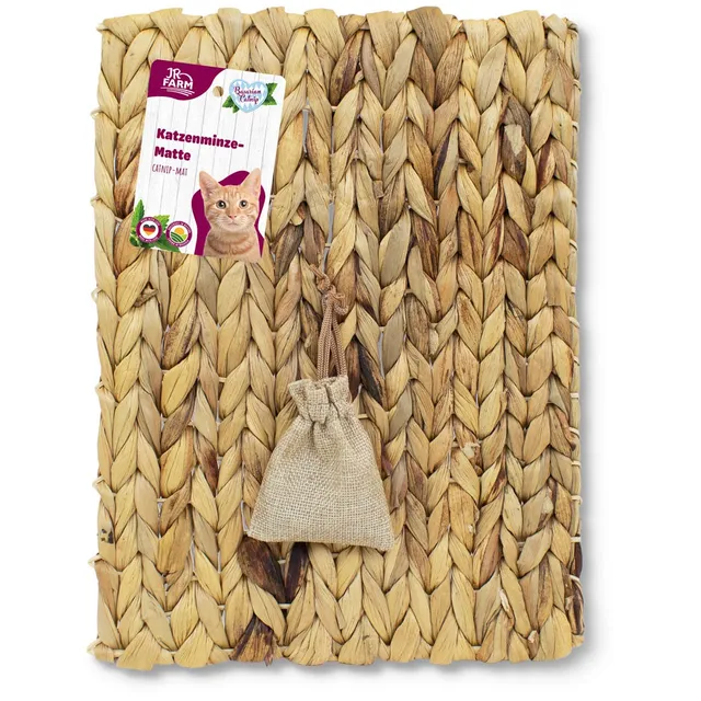 jr-farm-cat-bavarian-catnip-katzenminze-matte-aus-wasserhyazinthe image 1