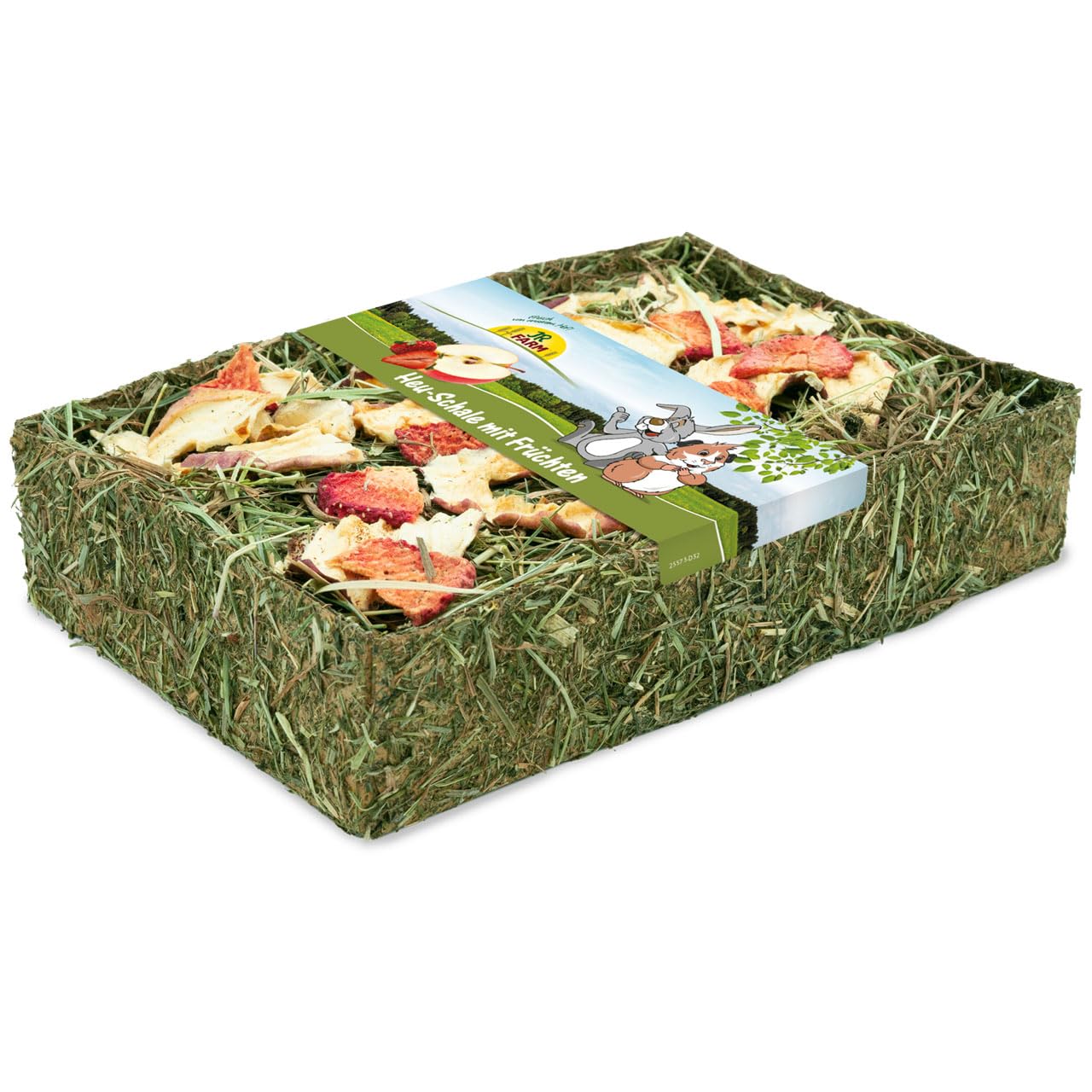 jr-farm-heu-schale-mit-fr-chten-100-g-essbare-futterschale-f-r-nager image 2