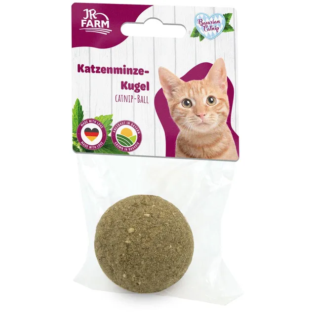 jr-farm-cat-bavarian-catnip-katzenminze-kugel image 1