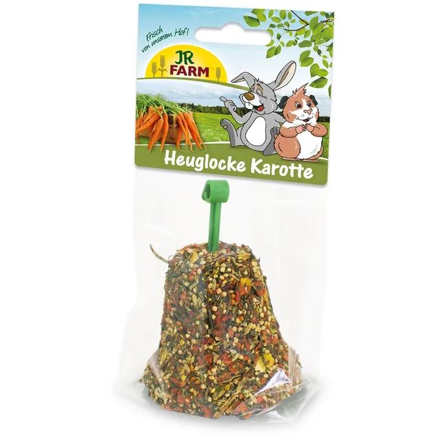 jr-farm-heuglocke-karotte-heusnack-f-r-kleintiere-1-st-ck image 1