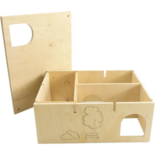 getzoo-wohnhaus-eduardo-kleintierhaus-aus-multiplex-holz-31x25x13-cm-mit-leiter image 1
