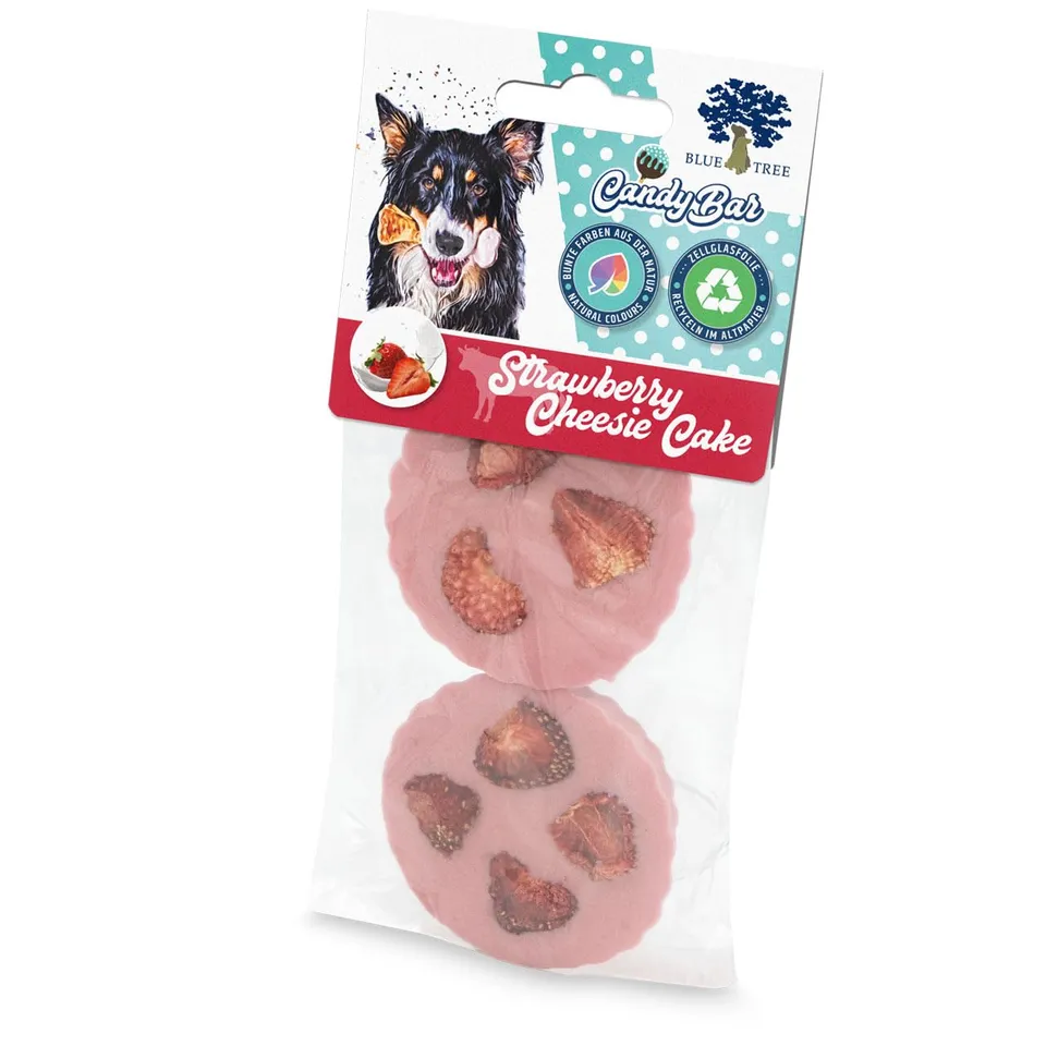 jr-farm-blue-tree-strawberry-cheesie-cake-hundesnack-60-g image 1
