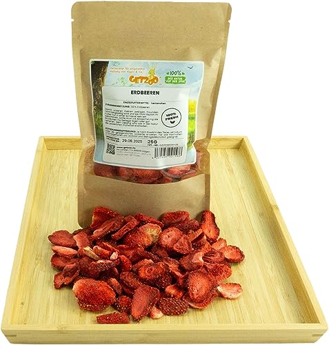 getzoo-erdbeeren-25-g-schonend-getrocknete-erdbeerst-cke-f-r-nager image 6