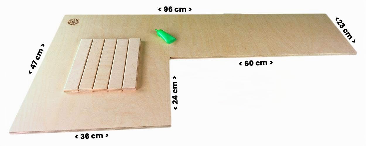 getzoo-rennbahn-xxl-96x47x21cm-links-natur-holz-rennbahn image 4