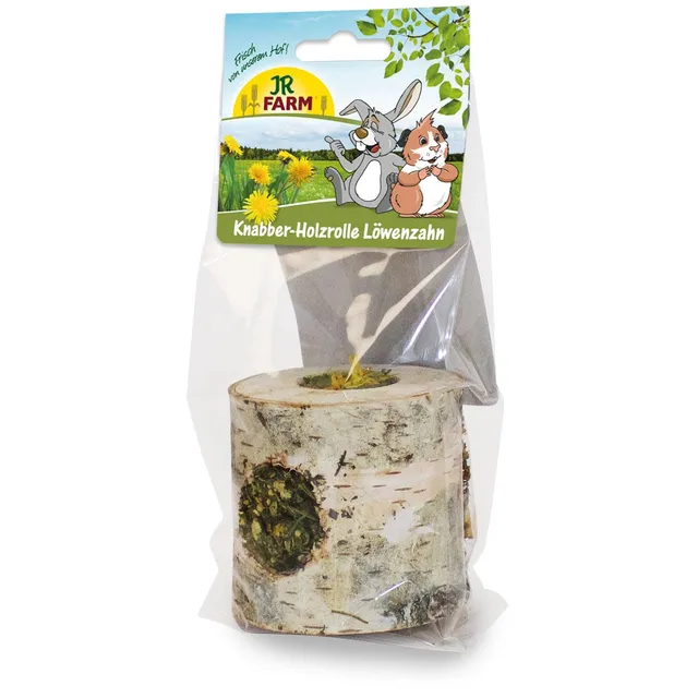 jr-farm-knabber-holzrolle-l-wenzahn-100-g-naturholzrolle-mit-kr-uterf-llung image 1