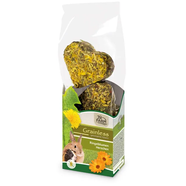 jr-farm-grainless-mini-kornblumenherzen-getreidefreie-leckerlis-mit-ringelblumen image 1