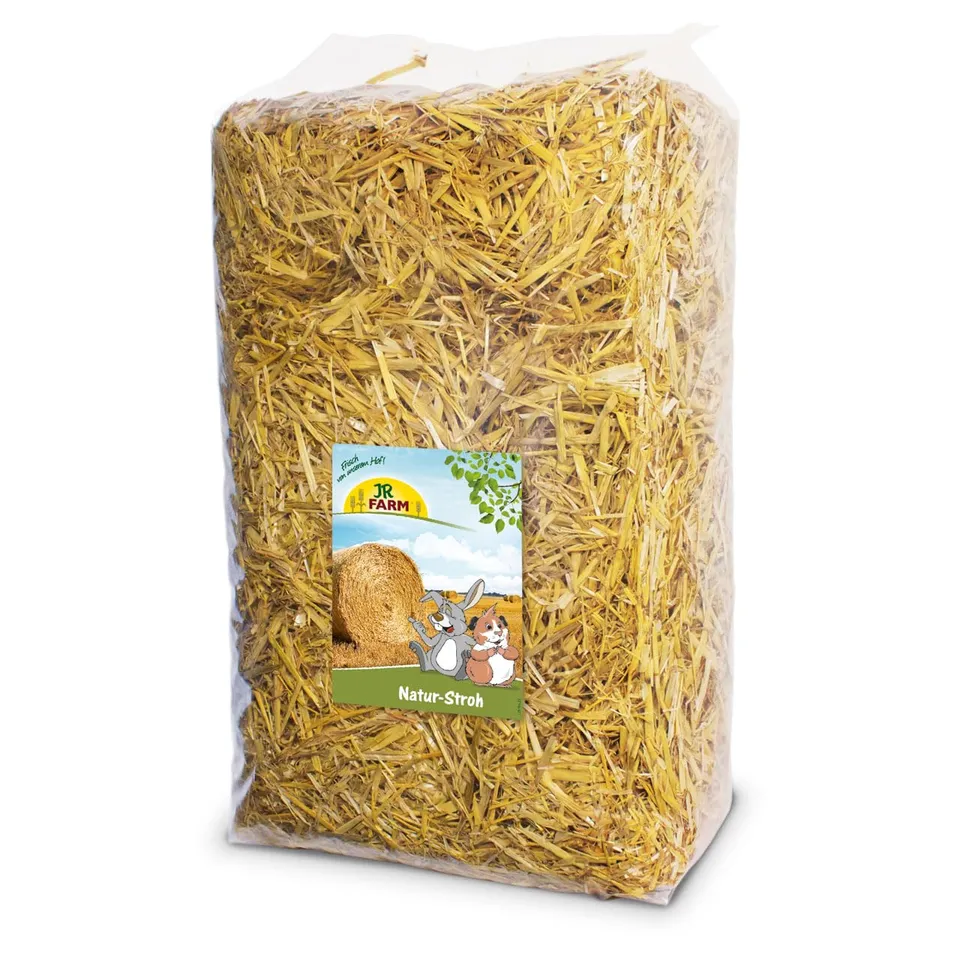 jr-farm-natur-stroh-ballen-einstreu-und-knabberstroh-10-kg image 1
