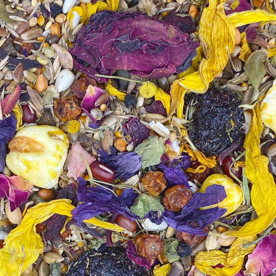 mixerama-beeren-und-blumen-f-r-gro-sittiche-hauptfutter-mit-frucht-f-r-wellensit image 8