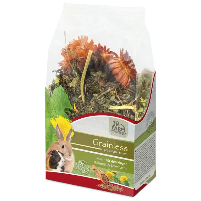 jr-farm-grainless-plus-k-mmel-l-wenzahn-erg-nzungsfutter-100-g image 1
