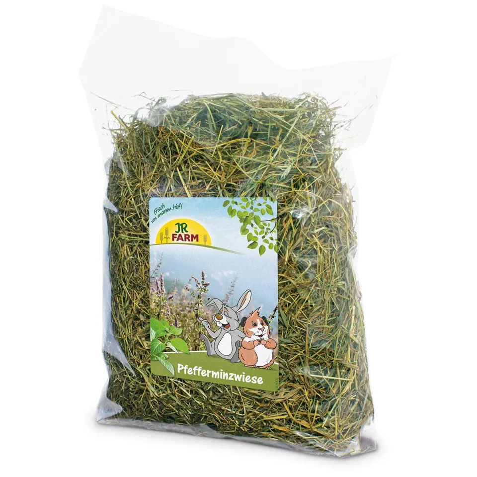 jr-farm-pfefferminz-wiese-500g-premium-heu-mit-pfefferminze-f-r-nager image 1