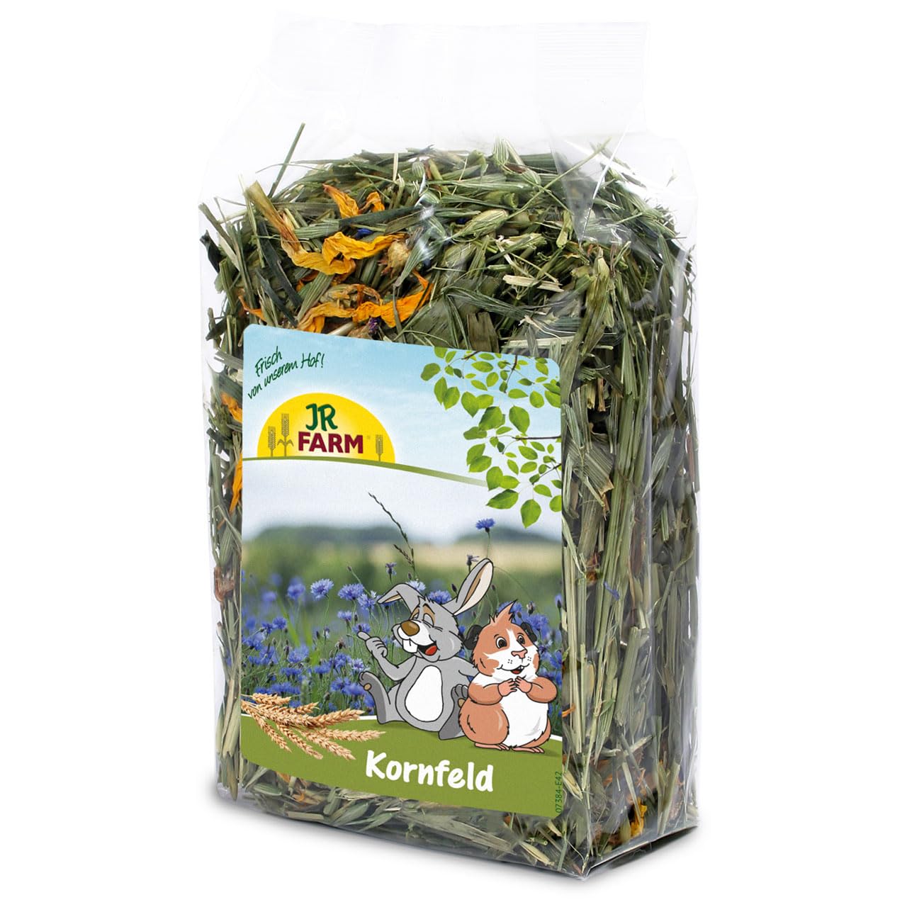 jr-farm-nager-kornfeld-100-g-raufutter-mit-dinkel-hafer-bl-ten image 1