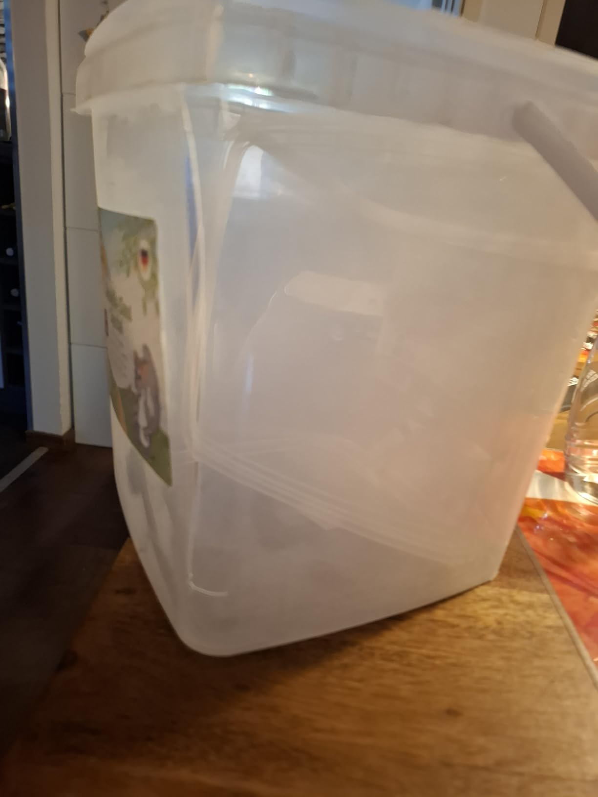 Sehr gute Pflegewirkung mit kleiner Staubwolke