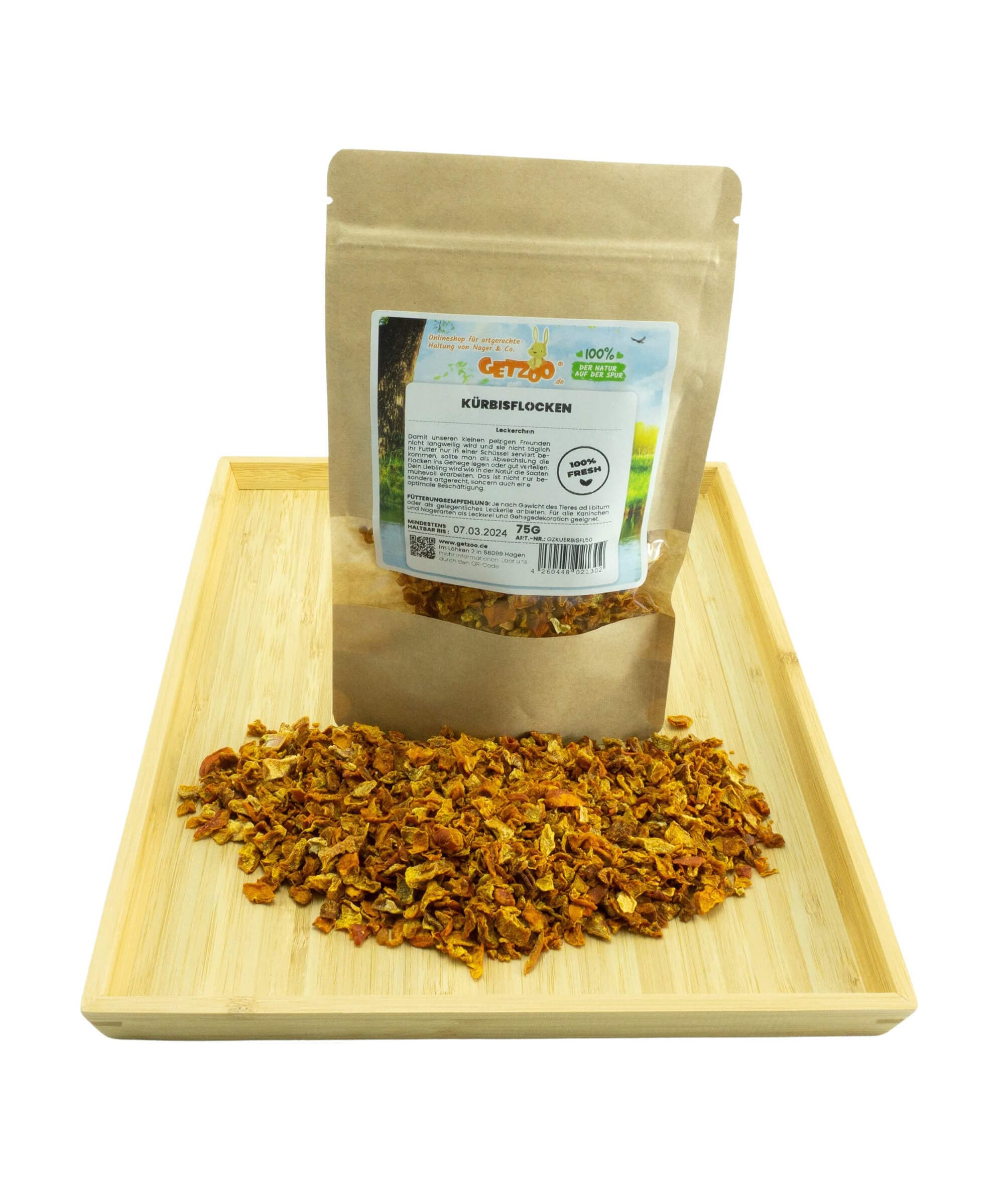 getzoo-premium-k-rbisflocken-75-g-ballaststoffreicher-snack-f-r-nager image 1