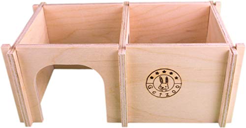 getzoo-goldhamsterhaus-zwei-kammer-wohnlabyrinth-23x13x10-cm-naturholz image 8