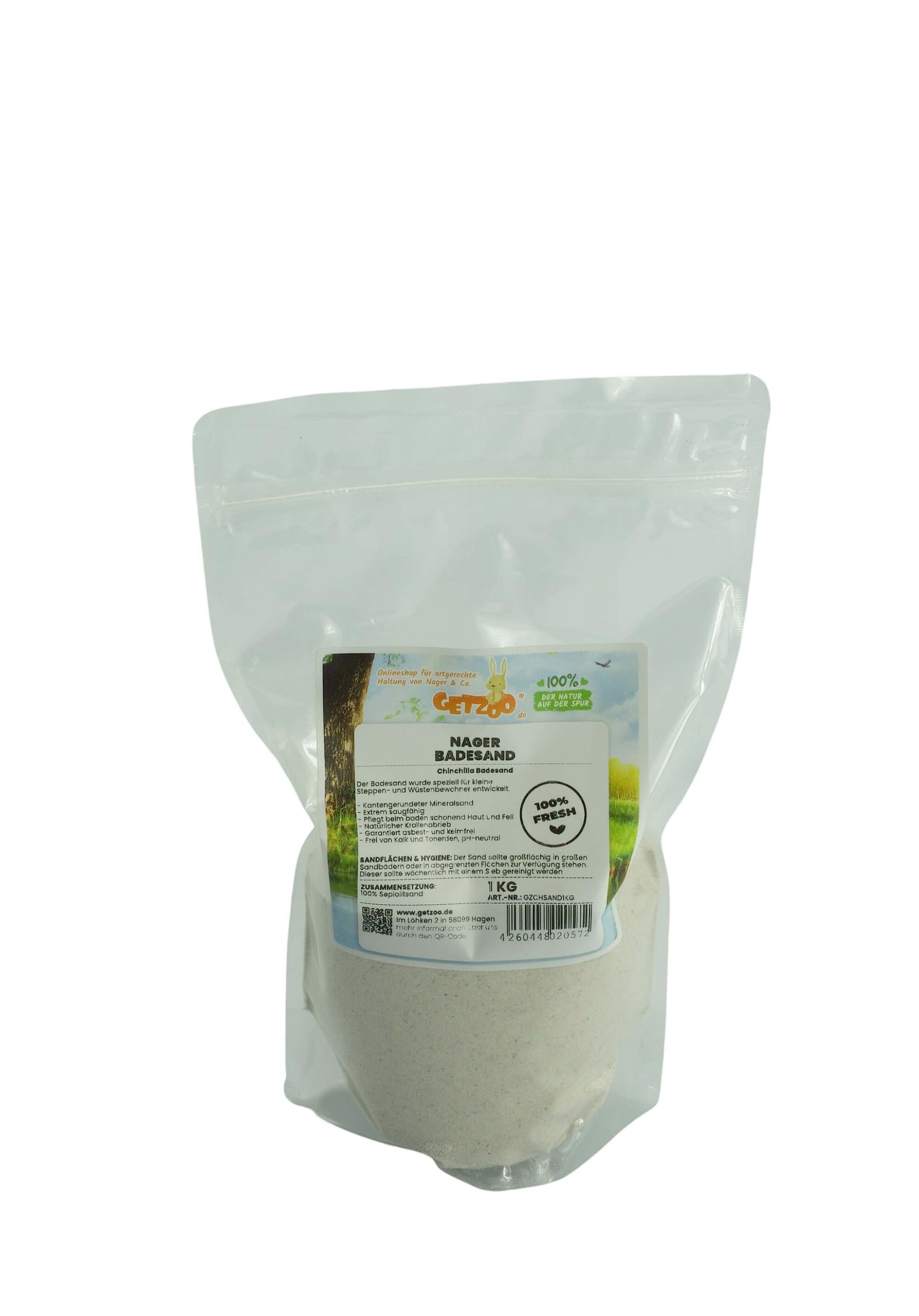 getzoo-badesand-1-kg-100-sepiolitsand-chinchilla-sand-f-r-nager image 2