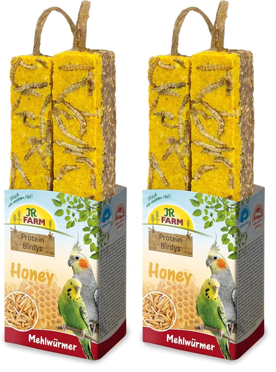 jr-farm-birds-protein-birdys-honey-mehlw-rmer-150-g image 4