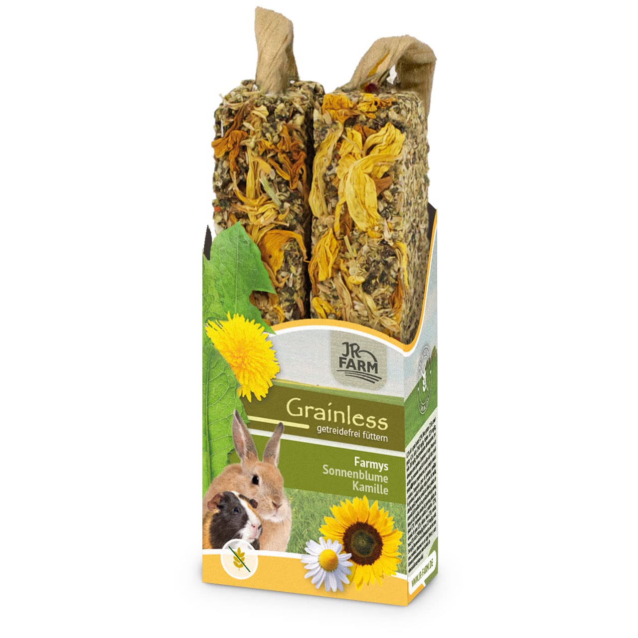 jr-farm-grainless-farmys-sonnenblume-kamille-140-g-knabberstangen image 1