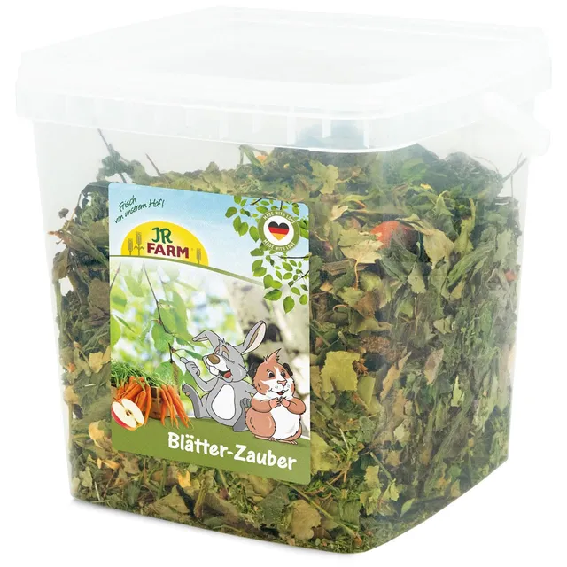 jr-farm-bl-tter-zauber-410-g-im-eimer-kr-uter-erg-nzungsfutter-f-r-zwergkaninche image 1