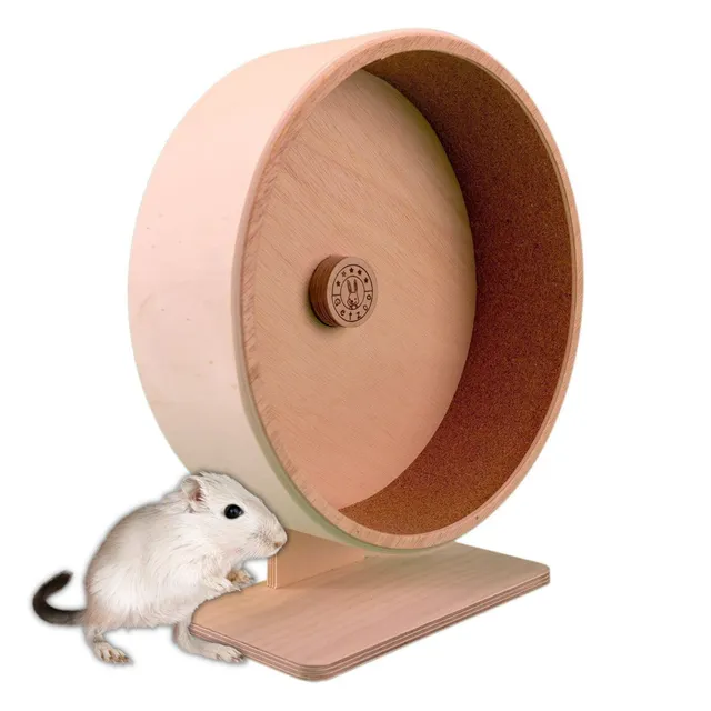 getzoo-30-cm-korklaufrad-28-4-cm-innen-f-r-hamster image 1